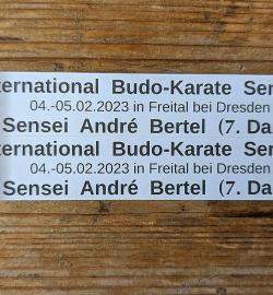 Kyuyosan Karate Andre Bertel Freital 2023 Lehrgang